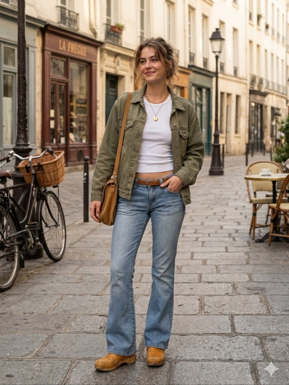 Brandy Melville - John Galt Light Blue Flared Jeans